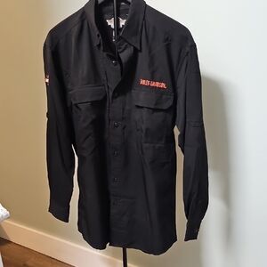 Harley-Davidson Black Shirt with Red Logo